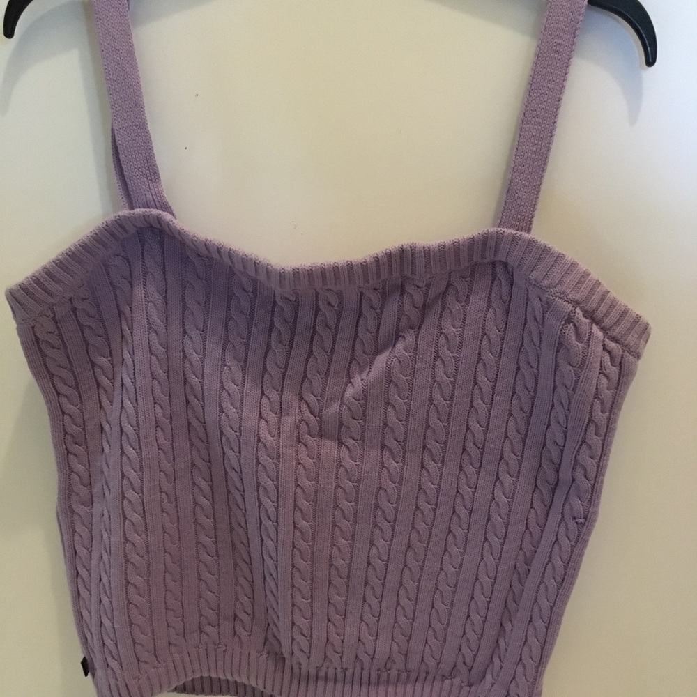 Lauren Ralph Lauren Cropped Cami with Straps